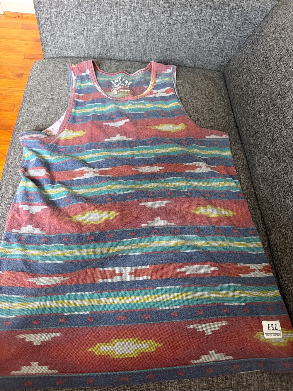Empyre Surplus Co Multicolor Aztec Tank Top